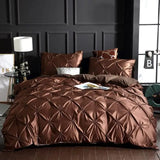 Silk Washed Bedding set Luxury Duvet Cover Double