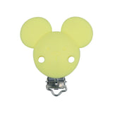 BOBO.BOX 10pc Silicone Beads Mikey Mouse Round Shape