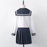Japanese JK Suit Three Lines Woman School Uniform