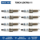 Iridium Candles Torch LDK7RIU11 Replacement Spark Plug LDK7RTI11