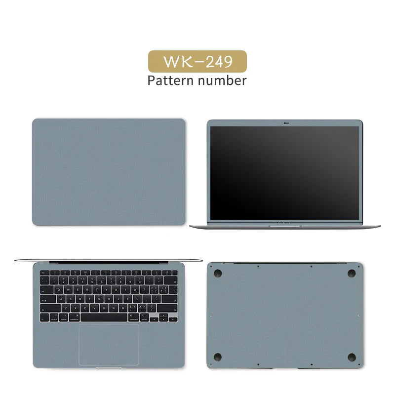 DIY Laptop Sticker Cover Skins Solid Color Vinyl