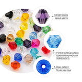 Wholesale 4mm6mm Bicone Beads glass beads Crystal Beads