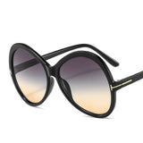 Trendy Big Frame Sunglasses Women Oversized Butterfly Ladies