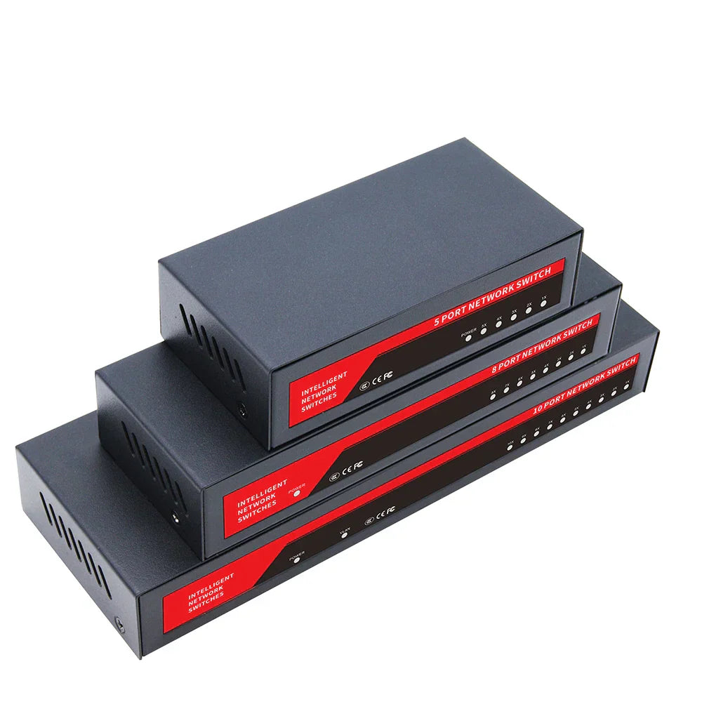 KuWFi Gigabit Network Switch 1000Mbps Ethernet Switch 5/8/10