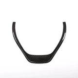 Car Carbon Fiber Interior Steering Wheel Decorative Frame