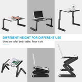 Laptop Stand Portable Notebook Computer Table Foldable PC