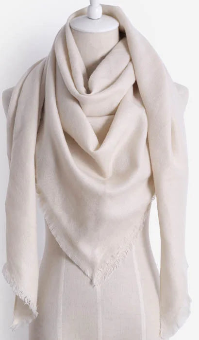 2024 New Fashion Winter Warm Triangle Scarf For
