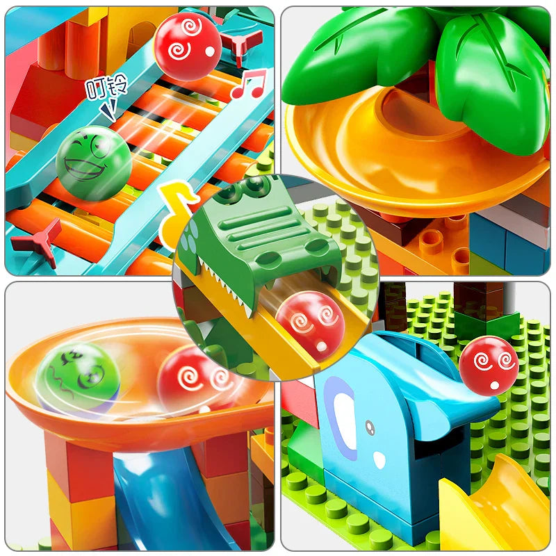 Newest Piano Marble Race Run Block Big Size