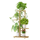 4-Tier Metal Plant Stand Flower Pot Stand Flower