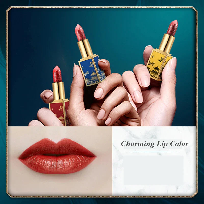 New China's Style Silky Matte Lipstick Makeup Set
