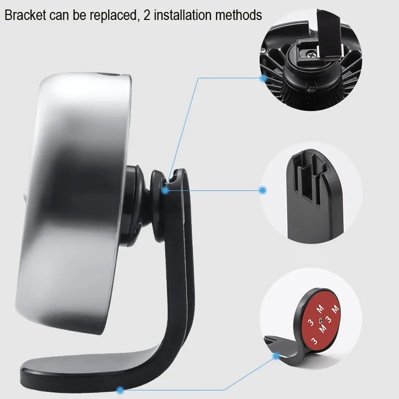 Summer Car USB Fan 3 Gear Wind Adjustment