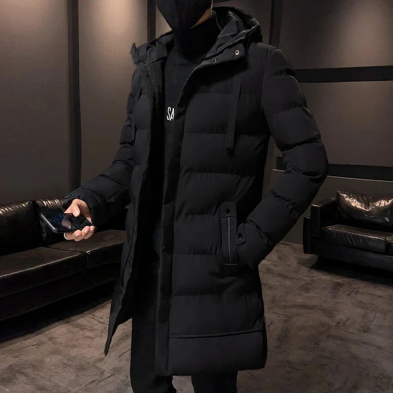 Winter Down Jackets And Coats Men Hooded Collar