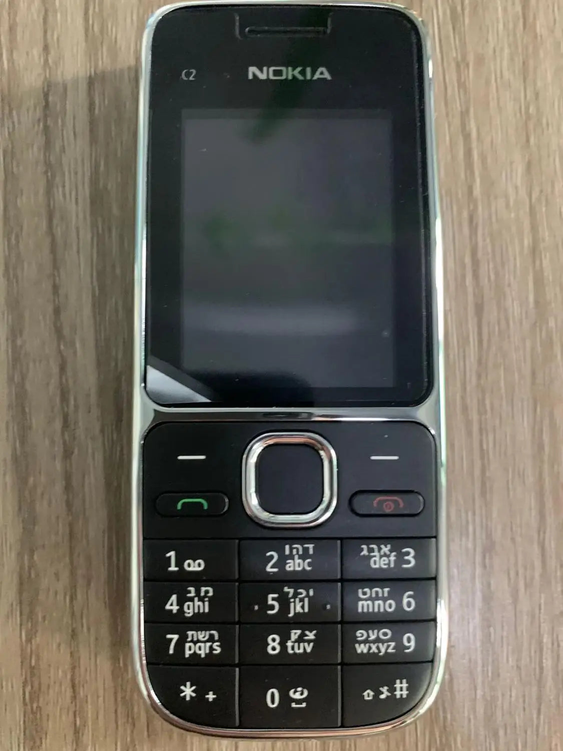 Nokia C2 C2-01 GSM Mobile Phone English&Hebrew Keyboard