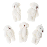 15Pcs/10/5Pcs Kawaii Small Bears Plush Soft Toys Pearl