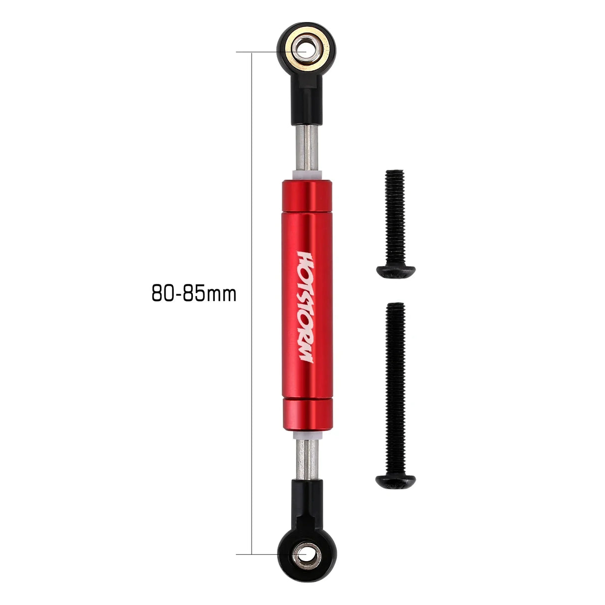 INJORA 1PCS 72-102mm Adjustable Servo Steering Link 1/10