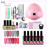 Manicure Set 36W UV LED Lamp Dryer With