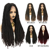 SOKU Braided Wig Middle part Lace Wig With