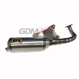 V8 Modified Racing Full Exhaust System For yamaha