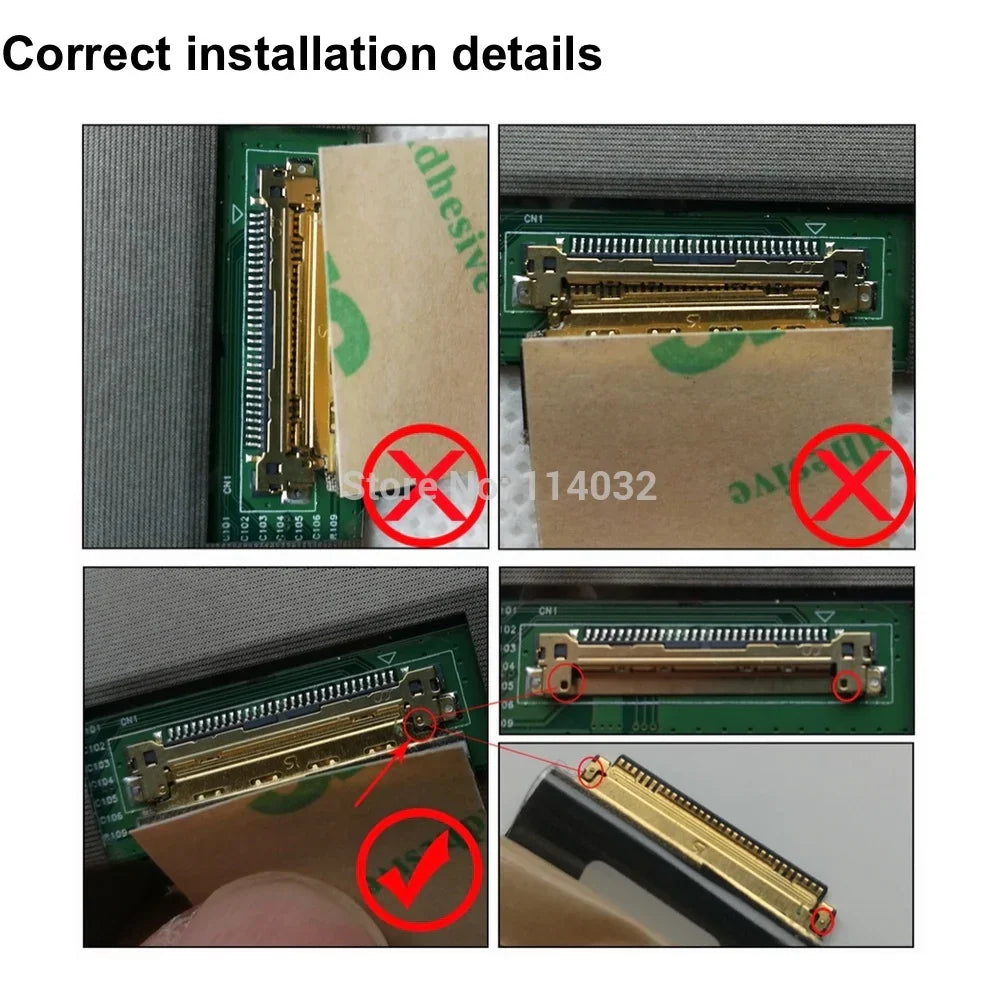 LCD LVDS Video Cable for Dell 14 5481 BUCKY14 NT EDP Connectors CN-06N0F2 6N0F2 450.0FJ01.0001 30pin Component On Sale