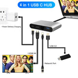4 in 1 USB Type-C to HDMI 4K+