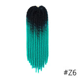 YunRong Senegalese Twist Hair Jumbo Crochet Braids 22