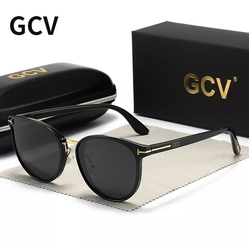 2021 GCV Polarized Lady Sunglasses Cat Eye Fashion