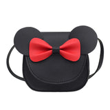 Baby Girl Cartoon Crossbody Bag, Cute Mouse Ear