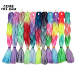 Desire for Hair 5Packs Synthetic Braiding Hair Christmas