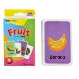 36Pcs Kids Cognition Card Shape Animal Color Teaching