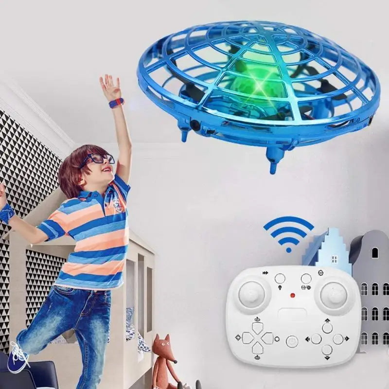 Mini RC UFO Drone LED Light Gesture Sensing