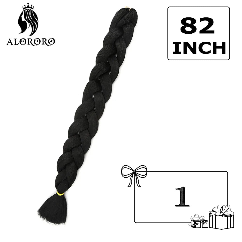 41Inch 165g Jumbo Braiding Hair Long Synthetic Crochet