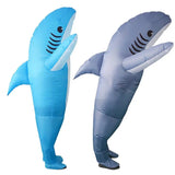 Inflatable Costume Shark Game Fancy Dress Party Jumpsuit