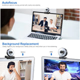 Web Camera Auto Focus Ring Beautify Fillin Lighting