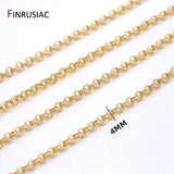 2021 New Trendy 4mm Round OShape Chain Big