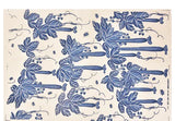 Pottery ceramics clay Transfer paper glaze underglaze flower