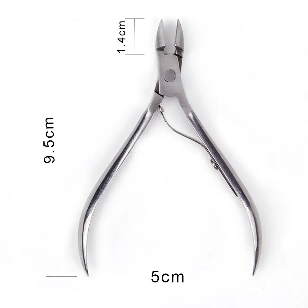 4/8/12pcs Stainless Steel Nail Cuticle Nipper Cutter Dead