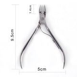 4/8/12pcs Stainless Steel Nail Cuticle Nipper Cutter Dead