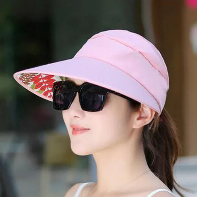 Summer Sun Protection Folding Sun Hat For Women