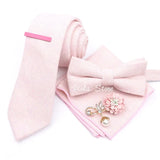 Top 50 Wool Soft 7cm Tie Bowtie Hankie