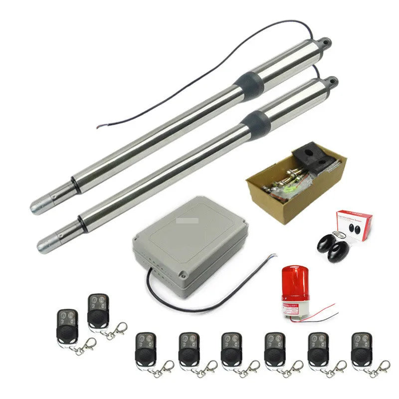 Actuator Automation swing gate opener motor kit added