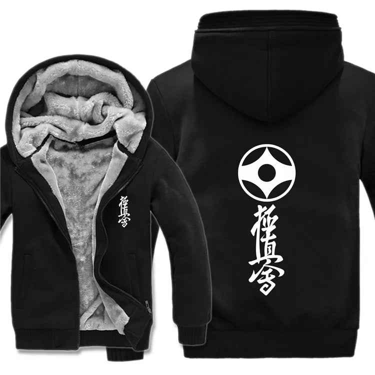 Winter Fashion Kyokushin Karate Hoodies Kyokushin Printed Casual