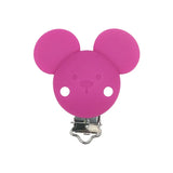 BOBO.BOX 10pc Silicone Beads Mikey Mouse Round Shape