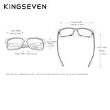 KINGSEVEN Sports Polarized Men‘s Sunglasses Goggle Mirror Lens Male Sun Glasses Women For Men Eyewear 9 Colors Available