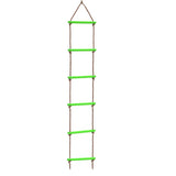 Wooden Rope Ladder Kids Fitness Toy Multi Rungs