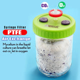 Liquid Culture Lids - Autoclavable WIDE Mouth Jar