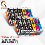 CMYK SUPPLIES 5x ink cartridge replacement for hp