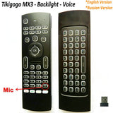 MX3 backlight Mic Voice Air Mouse Mini keyboard