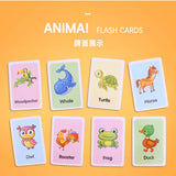 36Pcs Kids Cognition Card Shape Animal Color Teaching
