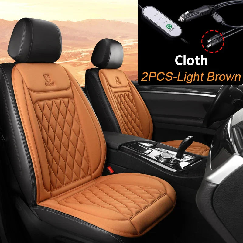 Karcle Heated Car Seat Cover Electric Heated Car