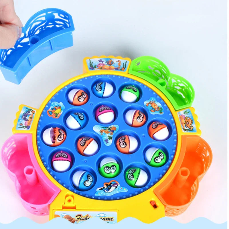 New Kids Fishing Toys Electric Rotating Fishing Play